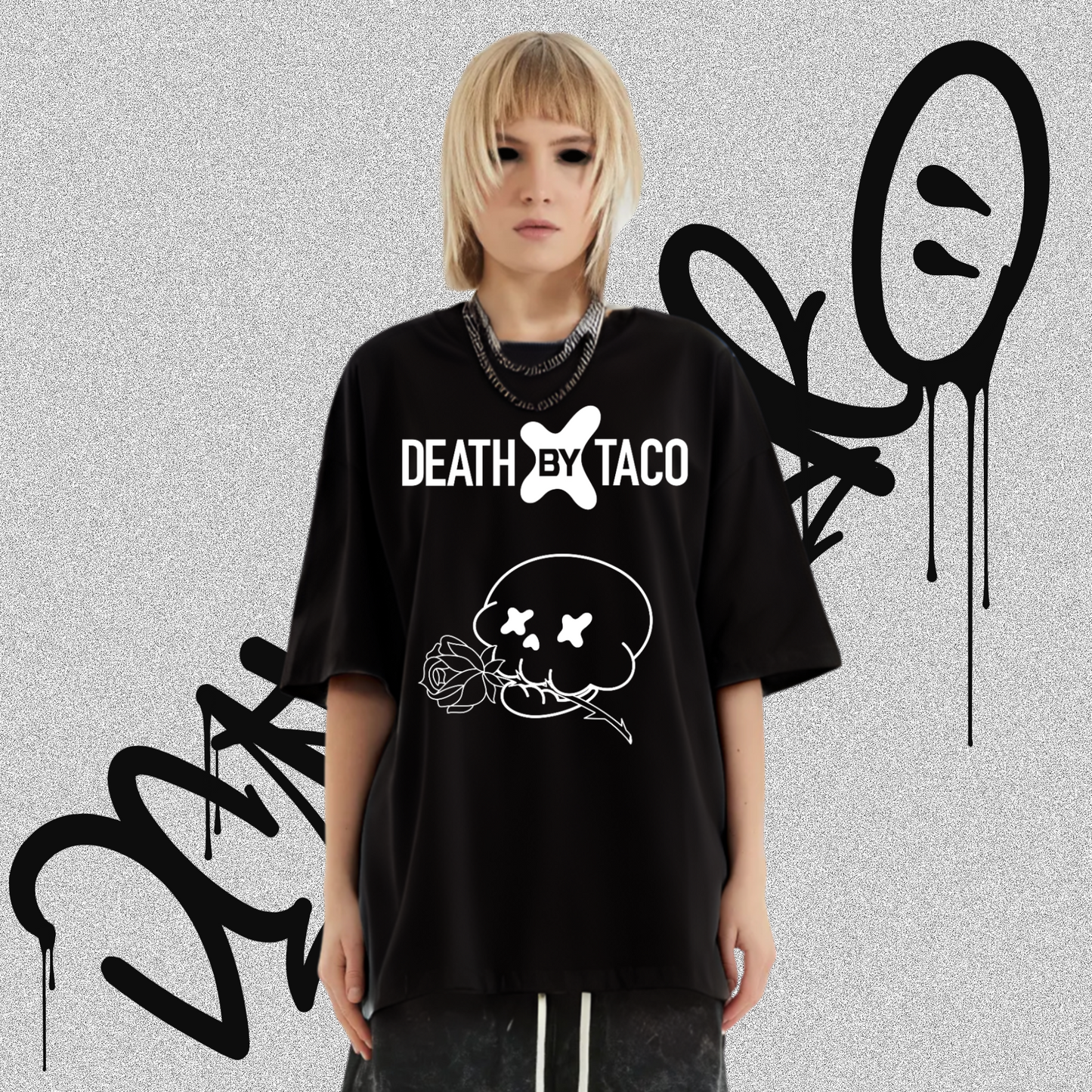 Romance Is Not Dead 190GSM Loose Crew Shirt