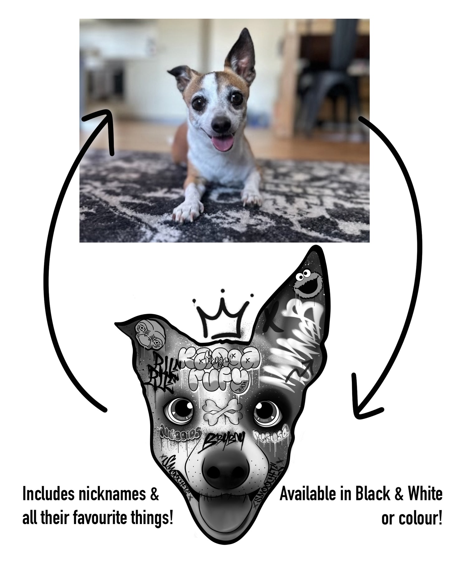 Custom Pet Graff Head