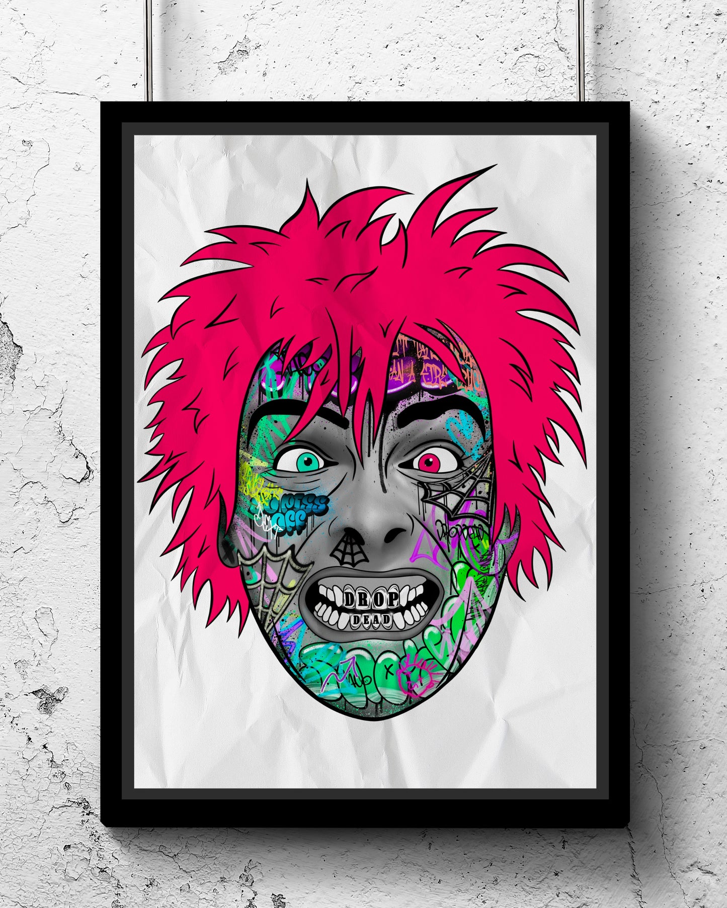 Drop Dead Fred Graff Head (colour)