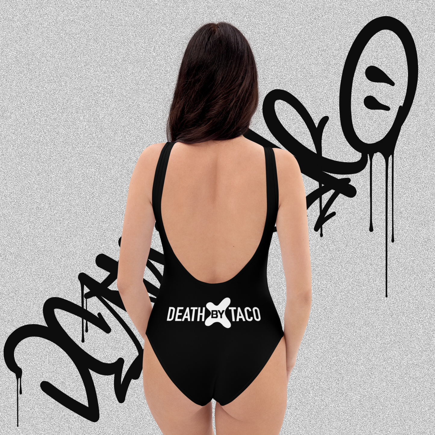 Death X Taco One-Piece Swimsuit